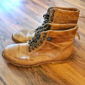 European military boots sz 11 leather jimenez pici bosnia markings vintage fine
